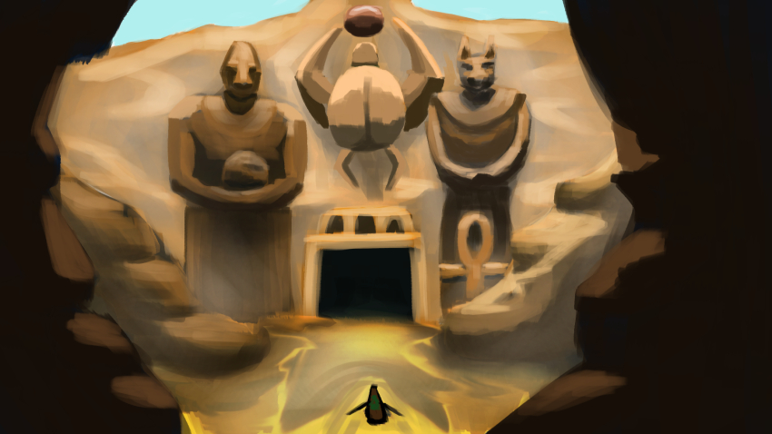 hidden temple entrance